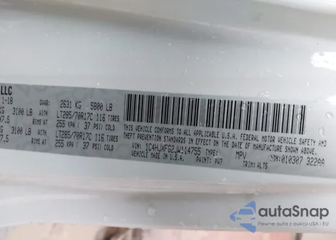 2018 Jeep Wrangler Unlimited Rubicon 4X4 z USA, uszkodzony, nr VIN 1C4HJXFG2JW114755